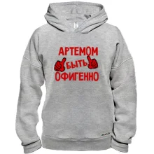 Худи BASE с надписью 