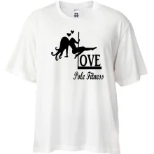 Футболка Oversize Love pole fitness
