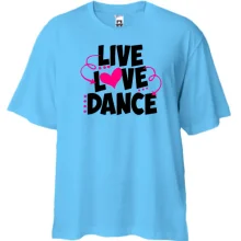Футболка Oversize Live love dance