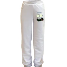 Дитячі трикотажні штани pickle Rick (пика)