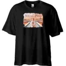 Футболка Oversize з написом 