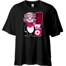 Футболка Oversize с надписью 