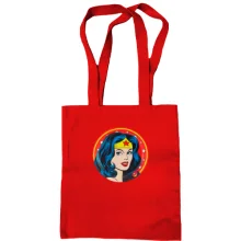 Сумка шоппер с Wonder Woman (арт)