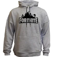 Худи без начеса с надписью Fortnite