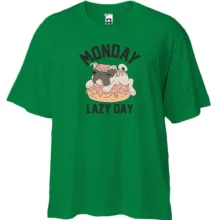 Футболка Oversize Monday Lazy Day Собака