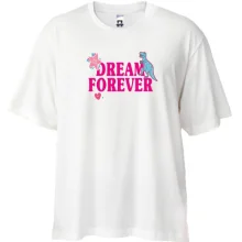 Футболка Oversize Dream forever Динозавр
