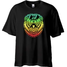 Футболка Oversize Art Bear Ведмідь