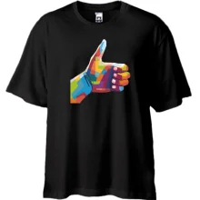 Футболка Oversize Art Like