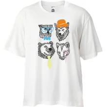 Футболка Oversize Animals Тварини