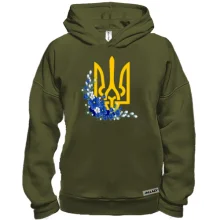 Худи BASE с гербом Украины в цветах