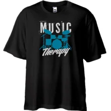 Футболка Oversize Music Therapy
