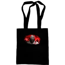 Сумка шоппер с Кратосом из God of War