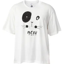 Футболка Oversize з пикою кота