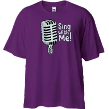 Футболка Oversize Sing with me