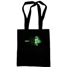 Сумка шоппер с постером игры Outlast 2