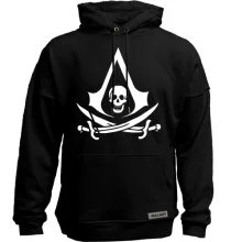 Худи без начеса с лого Assassin’s Creed 4