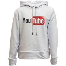 Дитяче худі без начосу з логотипом YouTube