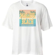 Футболка Oversize Malibu Beach