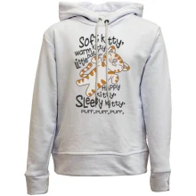 Детское худи без начеса Soft kitty