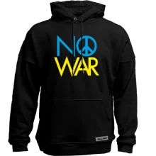 Худи без начеса с принтом «No War»