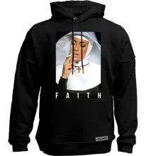 Худи без начеса с монашкой FAITH