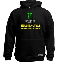 Худи без начеса Subaru monster energy