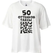 Футболка Oversize 50 Відтінків такси