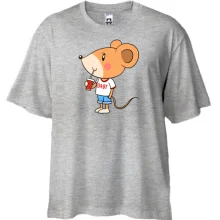 Футболка Oversize Baby mouse