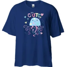 Футболка Oversize Cute Jellyfish