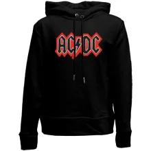 Детское худи без начеса AC/DC (red logo)