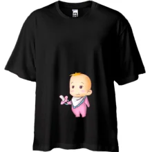 Футболка Oversize Малыш с соской