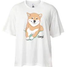 Футболка Oversize Corgi