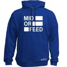 Худи без начеса Mid or feed