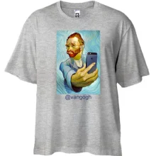 Футболка Oversize @vangogh Селфі
