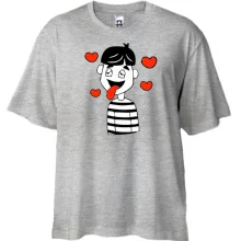 Футболка Oversize Boy is in love