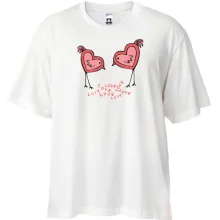 Футболка Oversize Love Birds