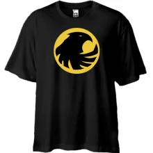 Футболка Oversize Birds of Prey emblem