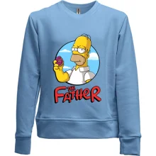 Детский свитшот без начеса The Father (Симпсоны)
