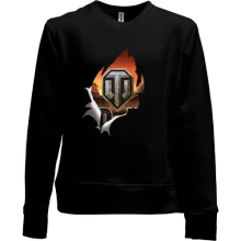Детский свитшот без начеса Perfect WOT