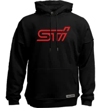 Худи без начеса Subaru STI