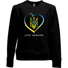 Дитячий світшот без начосу Love Ukraine