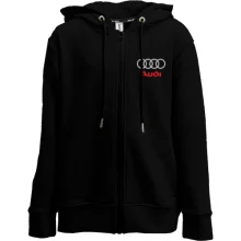 Дитяче худі на блискавці з логотипом Audi