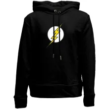 Детское худи без начеса Шелдона Black Flash