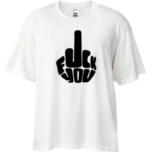 Футболка Oversize FUCK YOU
