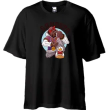 Футболка Oversize GANGSTA