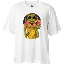 Футболка Oversize Alien Jesus