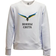 Детский свитшот без начеса Воины света
