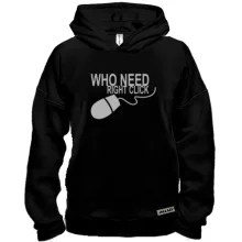 Худи BASE Who Needs Right Click