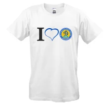 футболка I love Dynamo