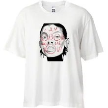 Футболка Oversize I am nobody. Who are you? 2